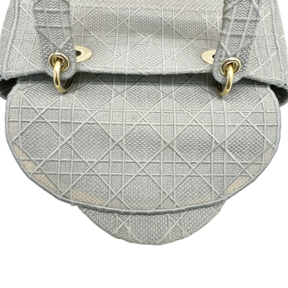 Christian Dior LADY D-LITE Medium Bag Cannage Embroidery Gray M0565OREY_M950 ... - Picture 13 of 16